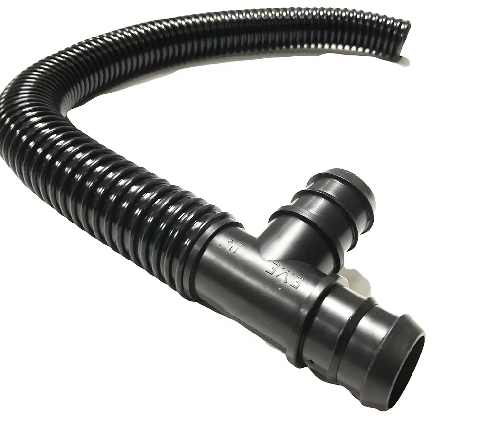 Stokken invoer/geleidingsstuk met T-koppeling