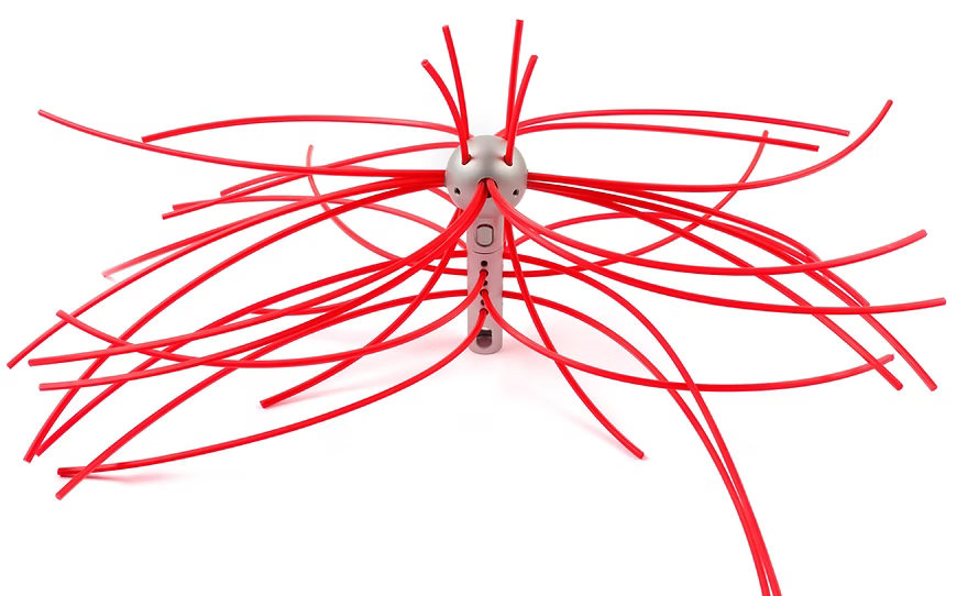 Death Star dubbeldekker 300mm 2-delig met schacht