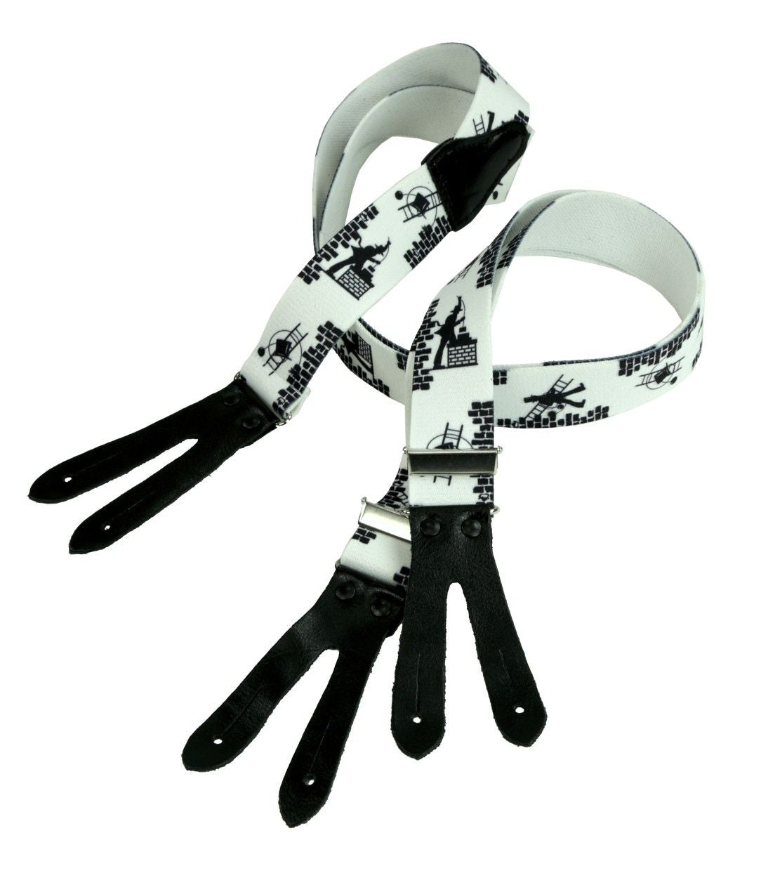 Bretels met opdruk schoorsteenveger