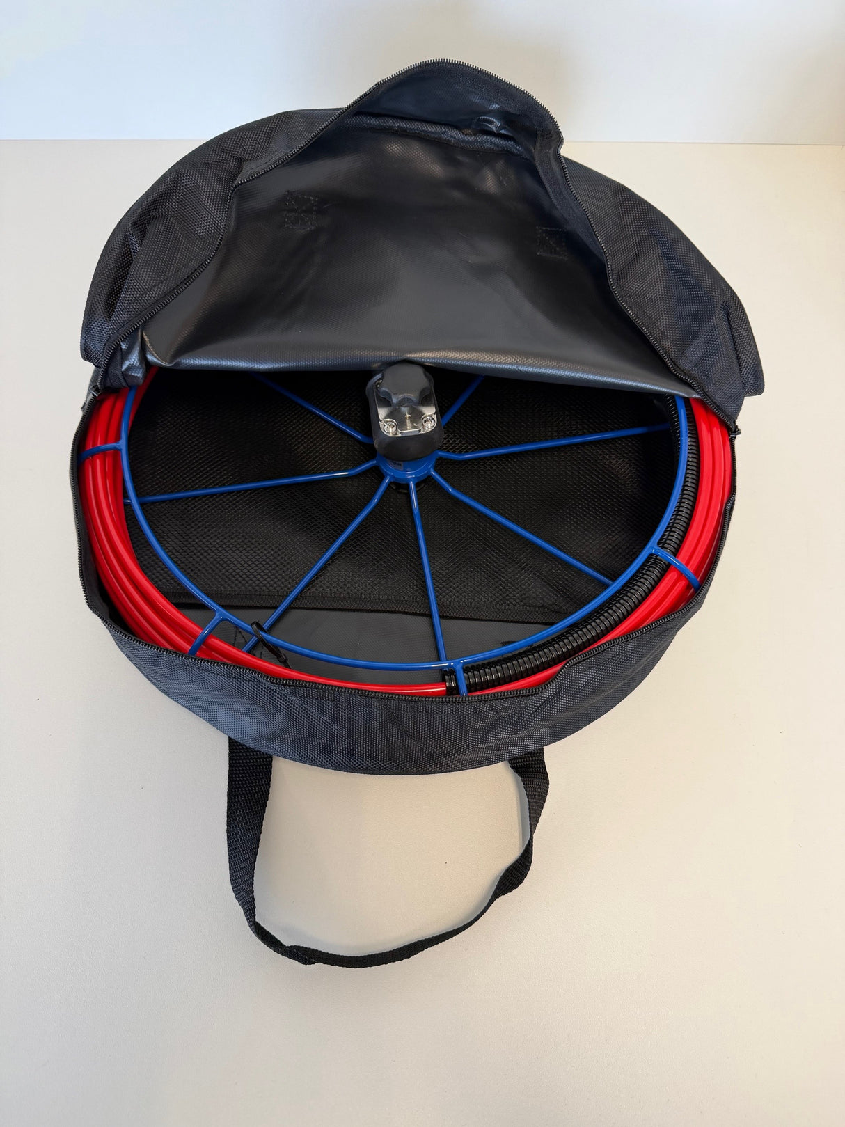 Haspel tas Zwart ø 420 mm * 120 mm breed