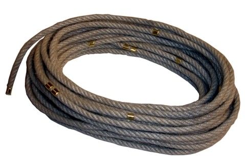 PP-Tex kunsthenneptouw Ø 9mm x 20m met meter-aanduiding - waterbestendig