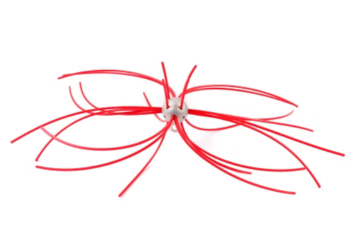 Death Star dubbeldekker 300mm 2-delig met schacht