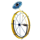 Wöhler reinigingshaspel met glasvezelstang – M10 binnendraad