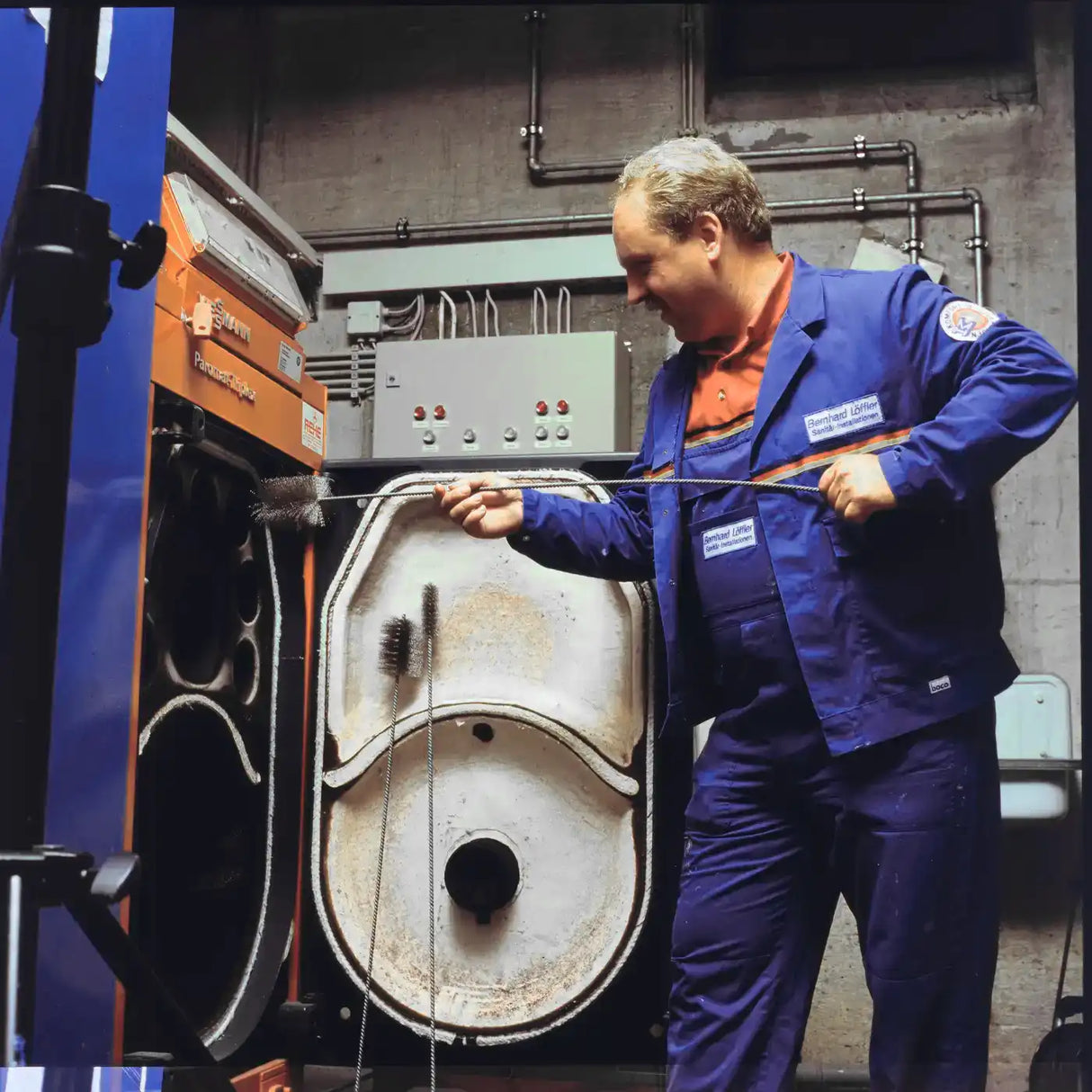 Wöhler buisborstel hoge temperatuur – M5 aansluiting – diverse diameters