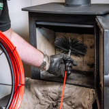 Wöhler stootbezem Perlon – 2-lagen – M10 aansluiting – diverse diameters